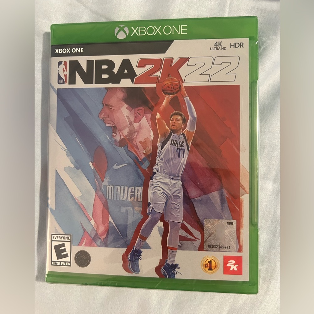 BRAND NEW WITH FACTORY SEAL NBA 2K22 GAME for XBOX One